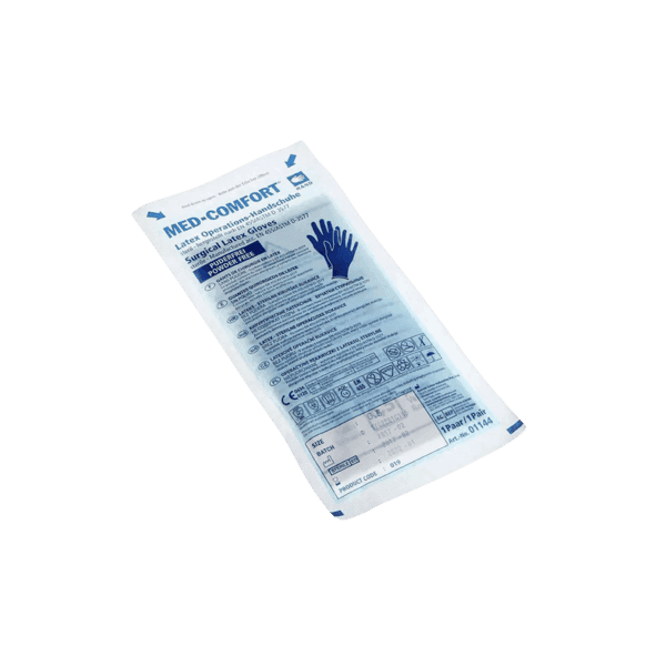 Guante látex quirúrgico Med Comfort 280 mm– 2 ud sin polvo | EPI cat. III PS clase I 5