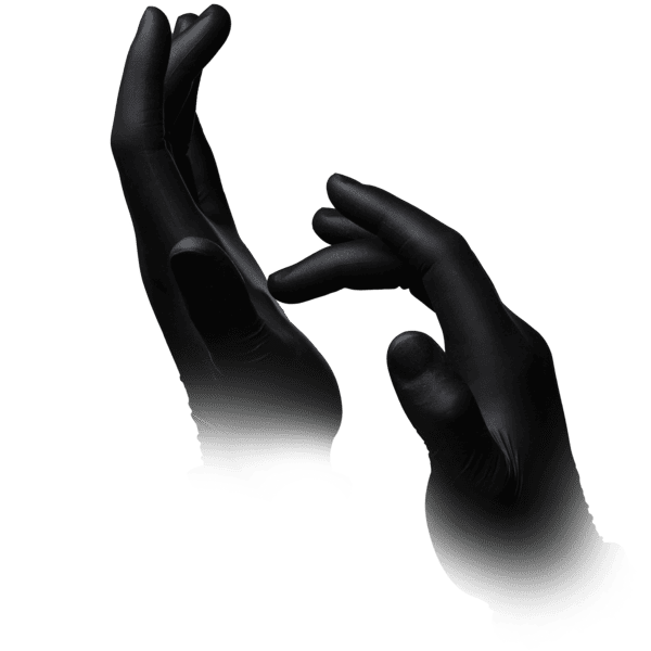 Guante nitrilo Style Black –  100 ud – AQL 1,5 | EPI cat. III PS clase I 2