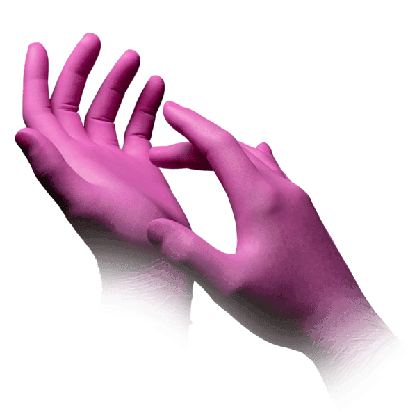 Pack Ahorro – Guantes de nitrilo Style Magenta (10 cajas) | EPI Cat. III