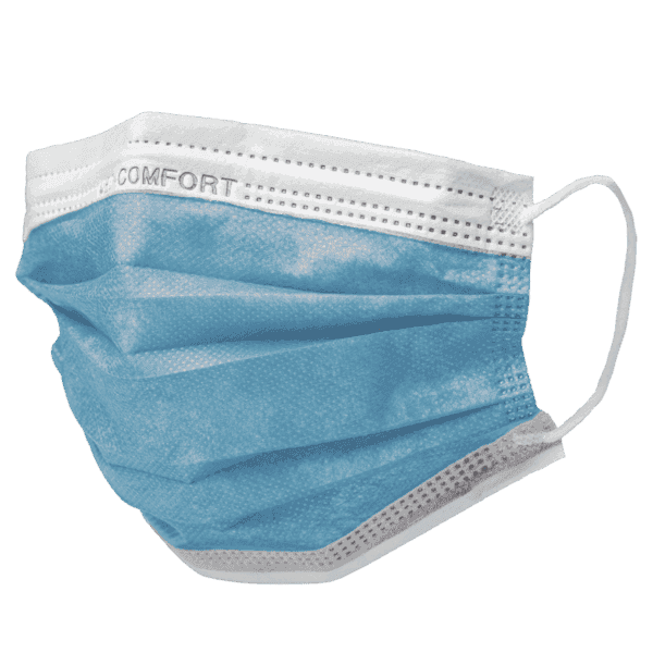 Mascarilla quirúrgica pack 50 ud – 3 capas Type IIR EN 14683