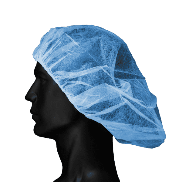 Pack 100 ud. gorro desechable de polipropileno – blanco sin látex 2