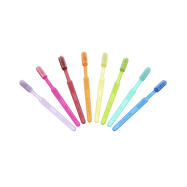 Cepillo dental con pasta integrada azul – pack 100 ud 4