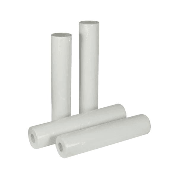 Rollo de camilla 59 cm x 50 m | 2 capas resistente – precortado