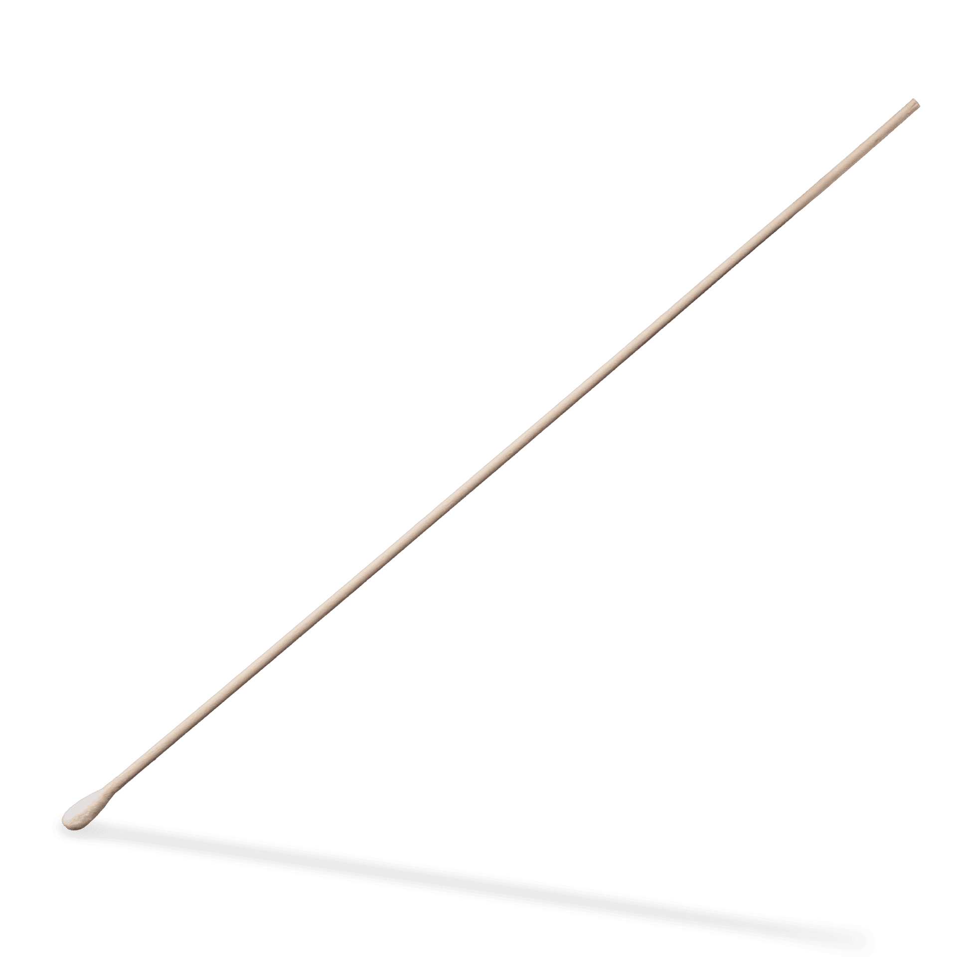 Bastoncillos desechables de madera, 230 mm, madera natural, algodón, Top-Comfort