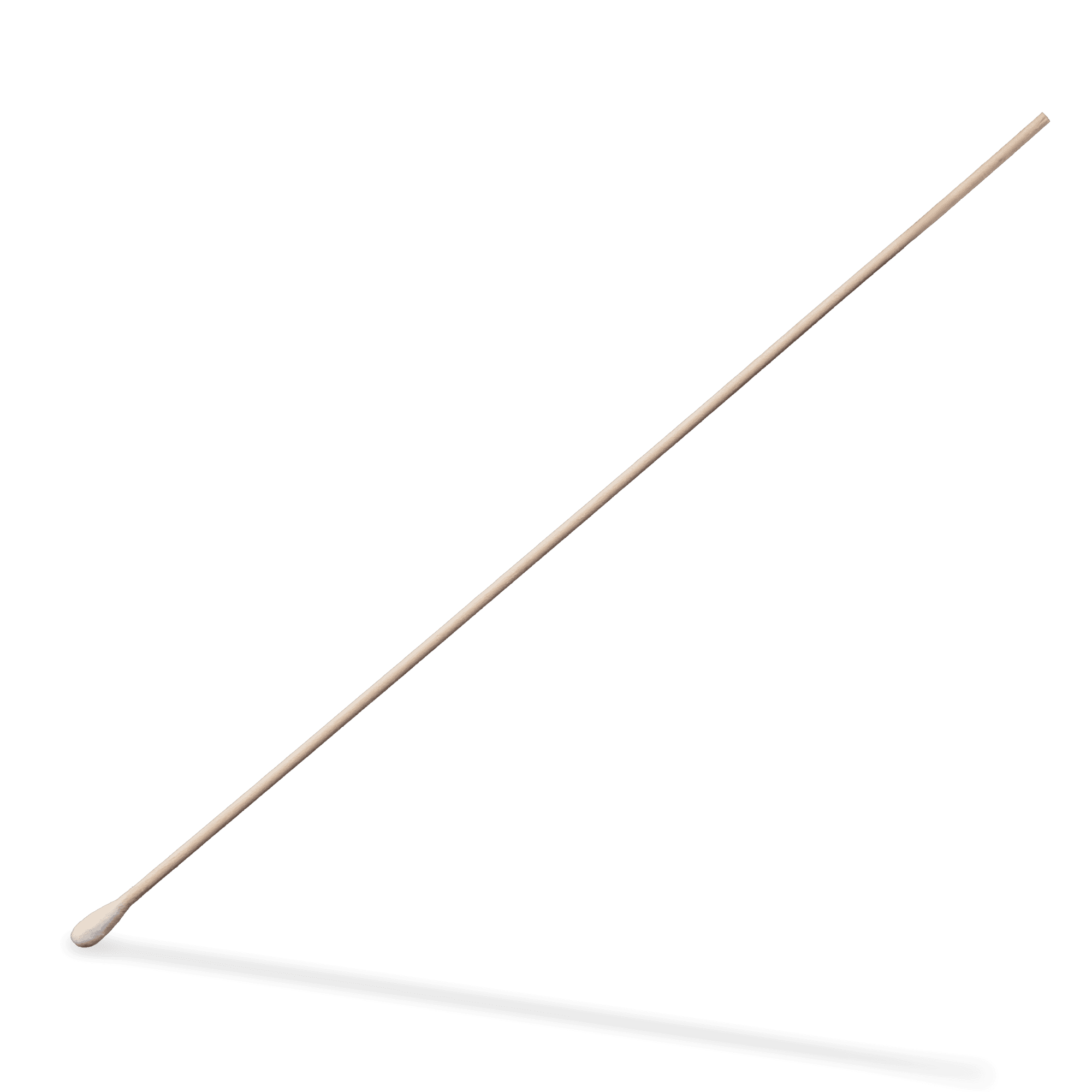 Bastoncillos desechables de madera, 230 mm, madera natural, algodón, Top-Comfort