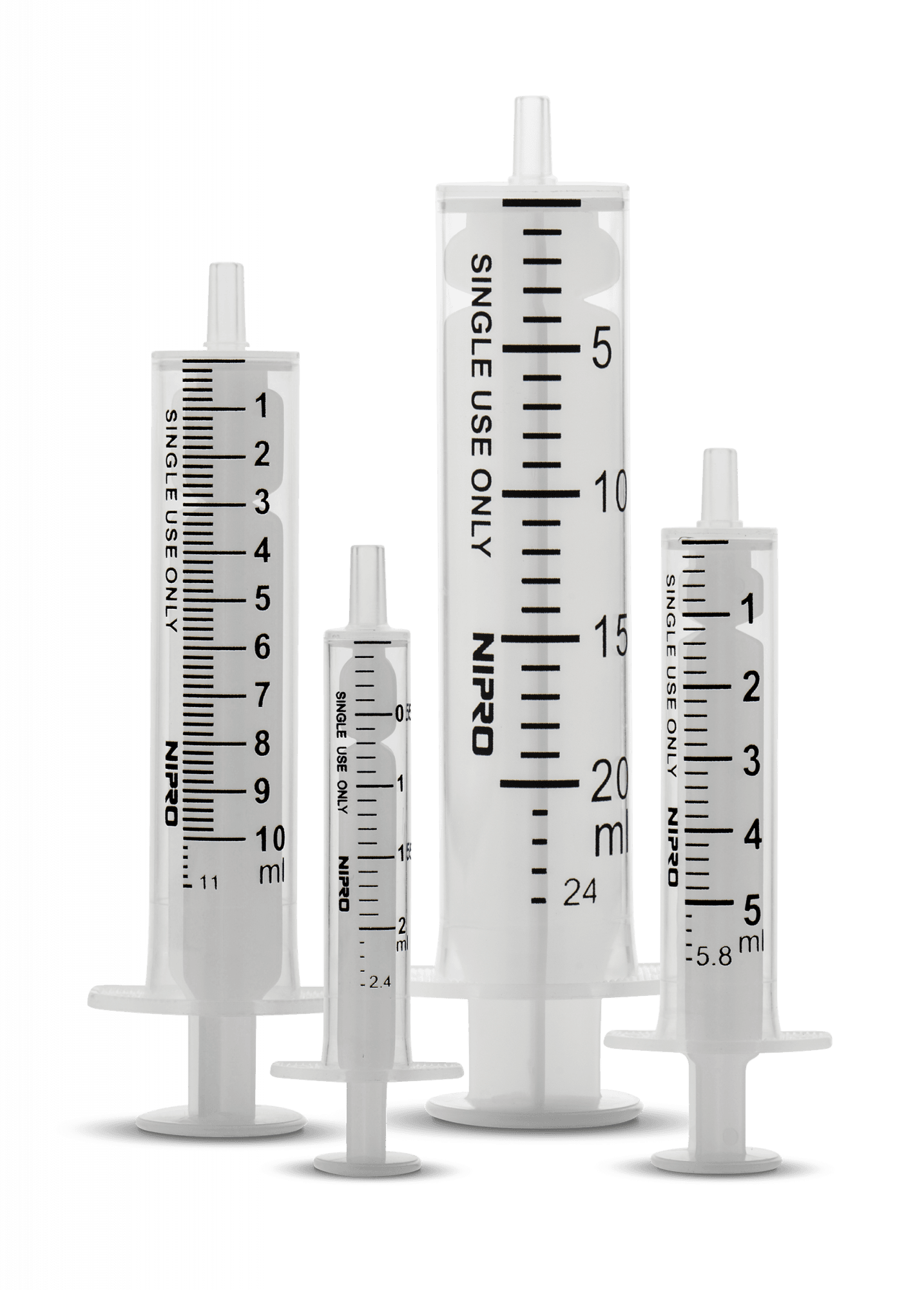 JERINGA NIPRO 2 CUERPOS 5 ML – caja 100 ud