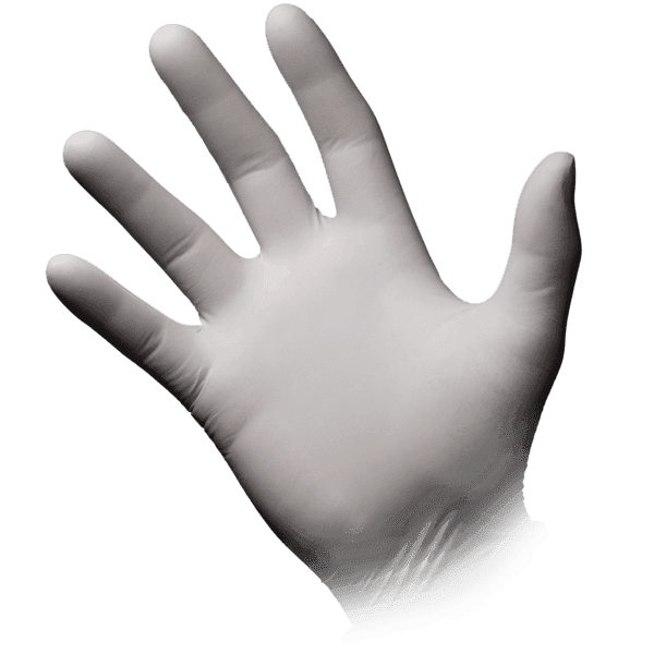 Pack Ahorro – Guantes de látex sin polvo Basic-Plus blancos (10 cajas) | EPI Cat. III 3