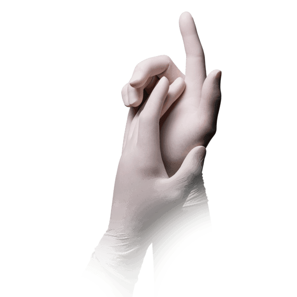 Guante de látex Med Confort premium sin polvo –  100 ud | EPI cat. III PS clase I 3