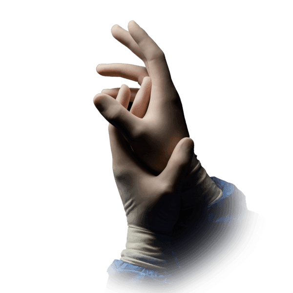 Guante látex quirúrgico Med Comfort 280 mm– 2 ud sin polvo | EPI cat. III PS clase I 3