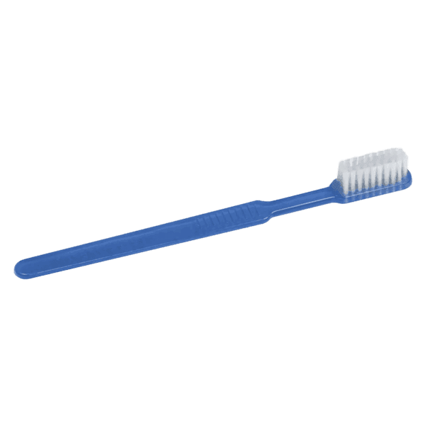 Cepillo dental con pasta integrada azul – pack 100 ud 2
