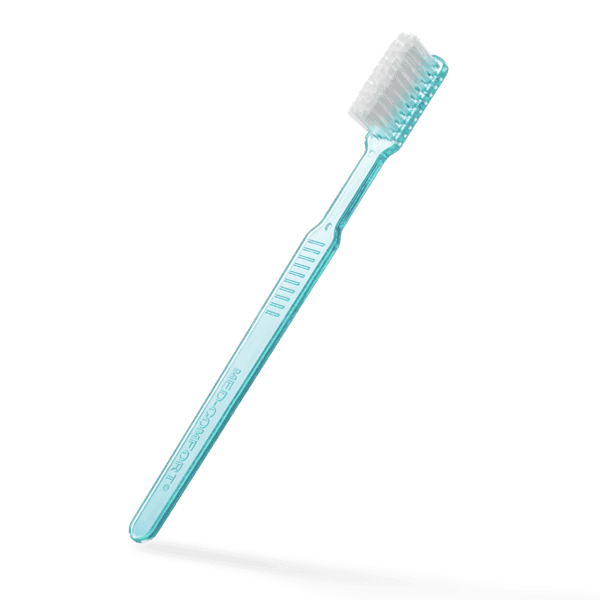 Cepillo de dientes con pasta integrada – pack 100 ud – verde