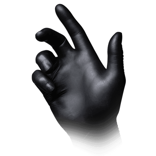 Guante nitrilo PF Black 300 – negro 300 mm –  100 ud | EPI cat. III PS clase I 3