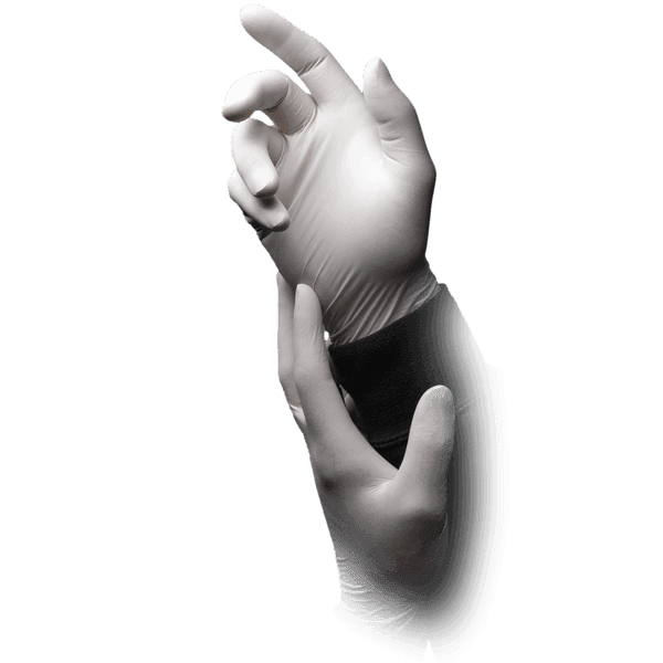 Guante de látex Care Protect – sin polvo –  100 ud 3