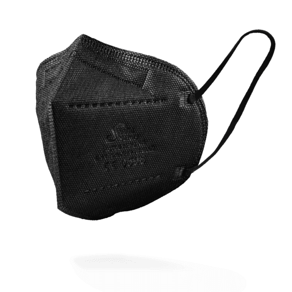 Mascarilla ffp2 Solid Safety pack 5 ud negra – CE EN 149